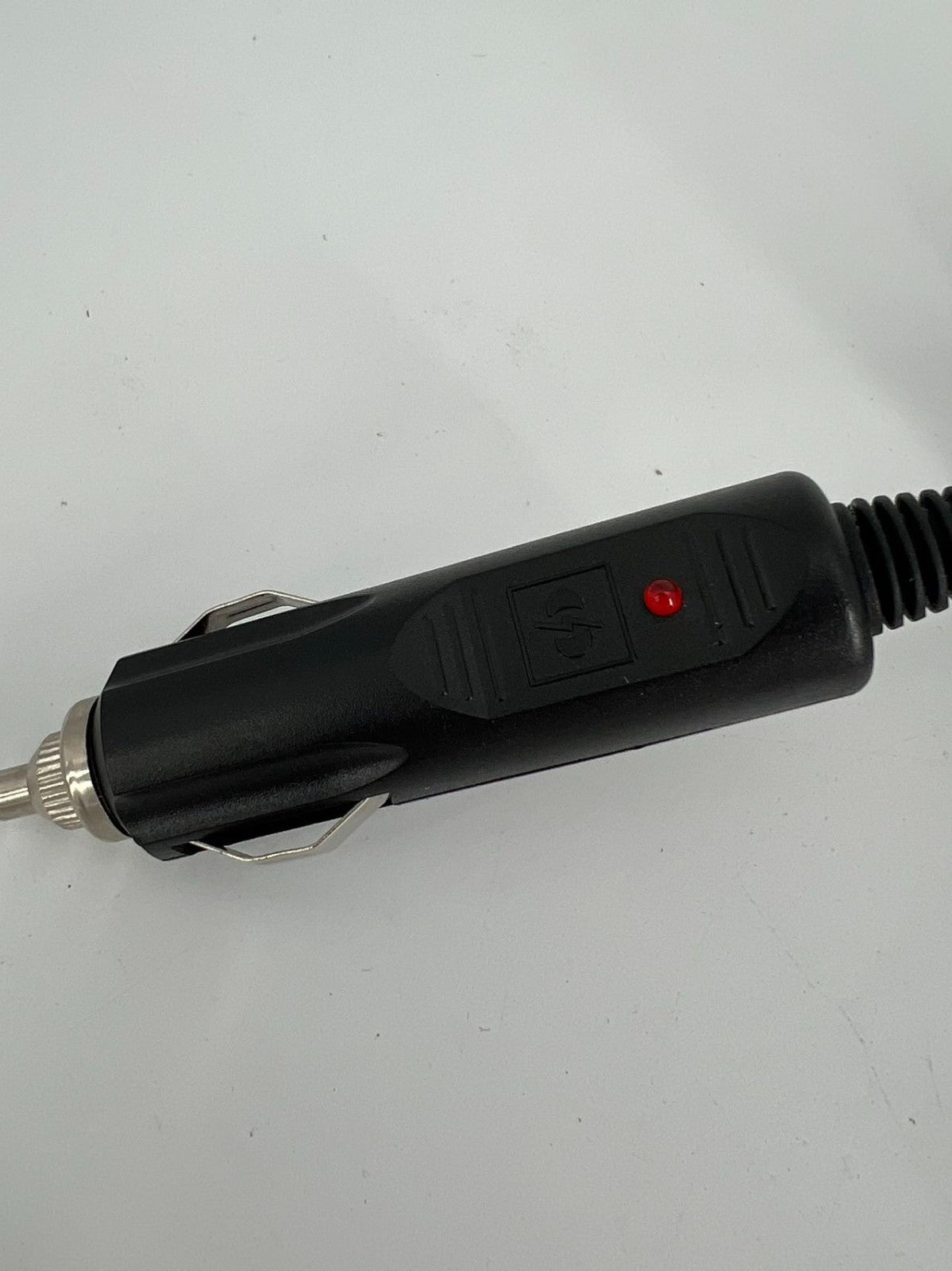 16A300V Car Battery Power Cord Car Plug to 2 Clips Car Charging Extension Cable
