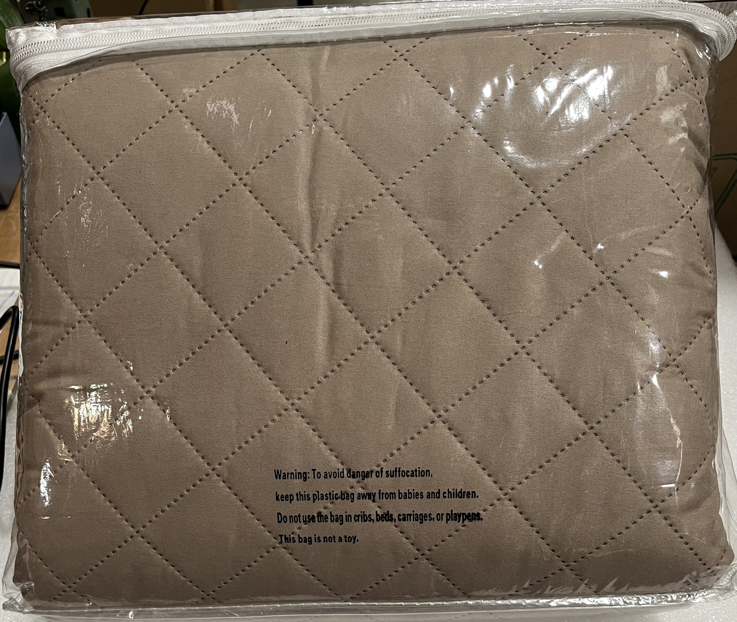 Waterproof Non-Slip Sofa Cover for Dogs, Cotton Soft, 2PC, Medium, Khak