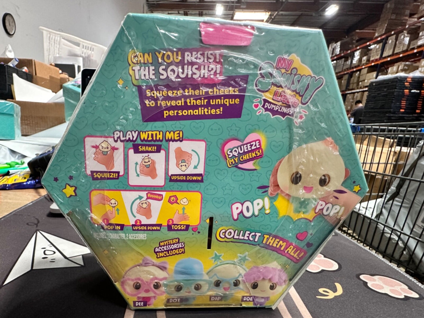 My Squishy Little Dumplings DAX Platinum Edition 💎 Interactive Toy Collectible