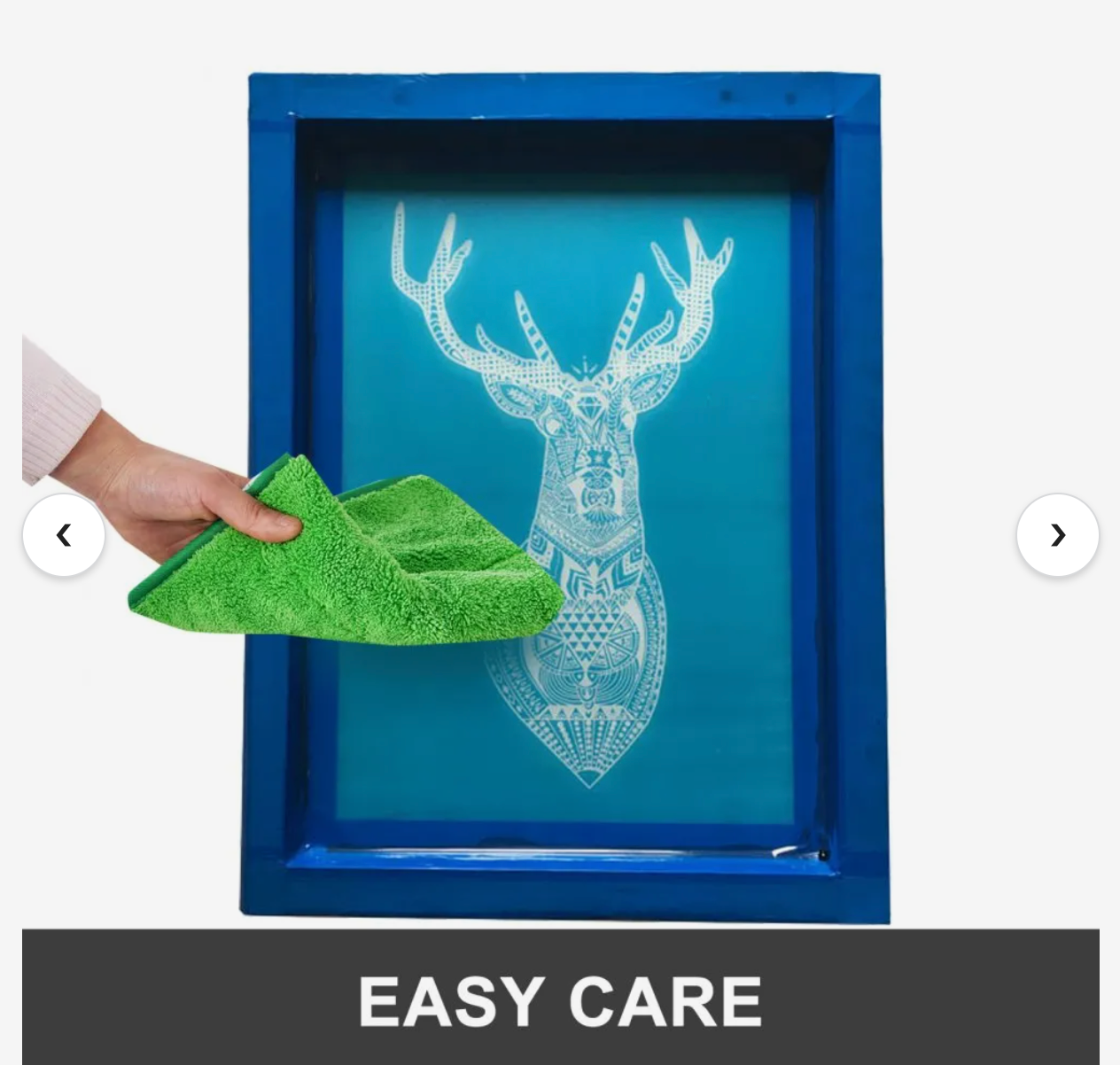 12 aluminum screen printing frames (20" x 24") with 160 mesh (64T)