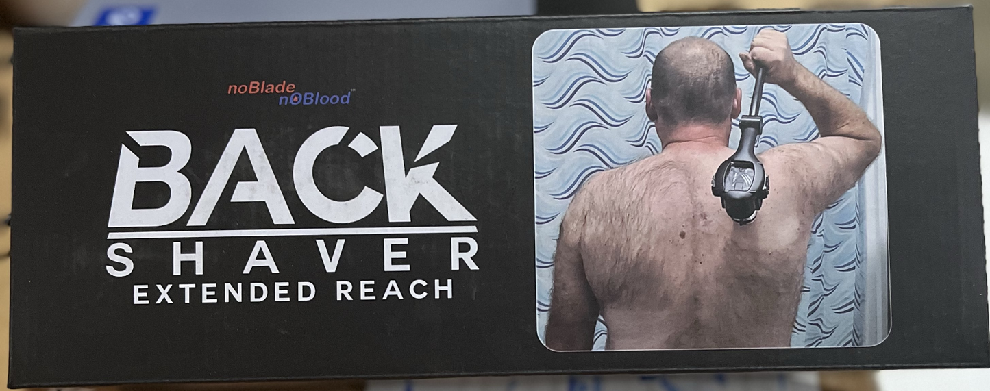Back Shaver - Best DIY Waterproof Back & Body Shaver for Men Painless Glide C...
