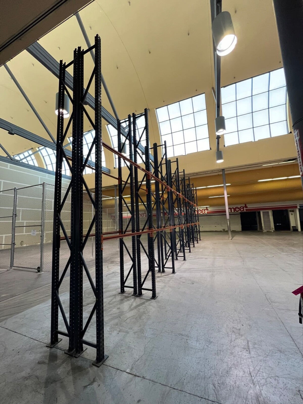 Heavy Duty Garage Shelving Unit, medium duty warehouse racks, already teared dow.