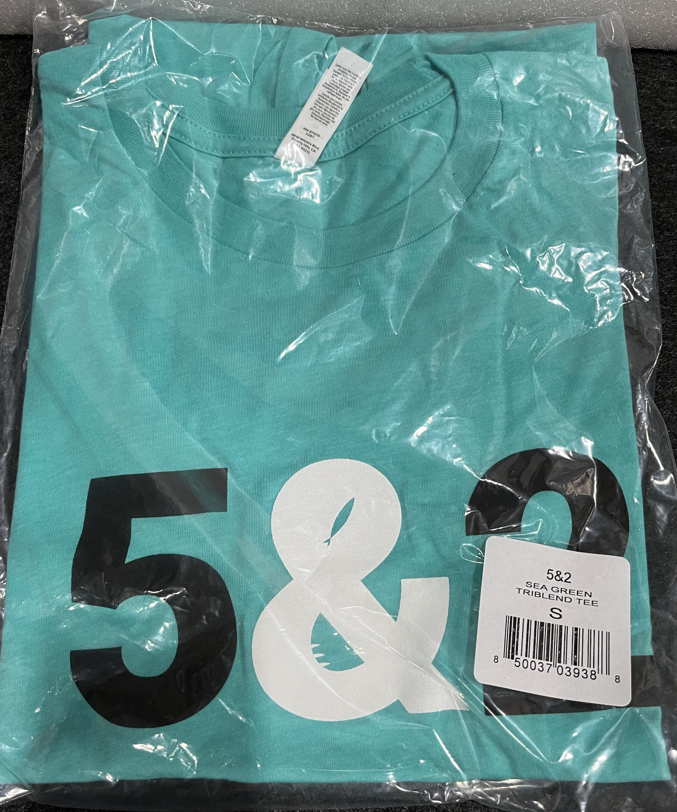 5&2 T-Shirt SEA GREEN S