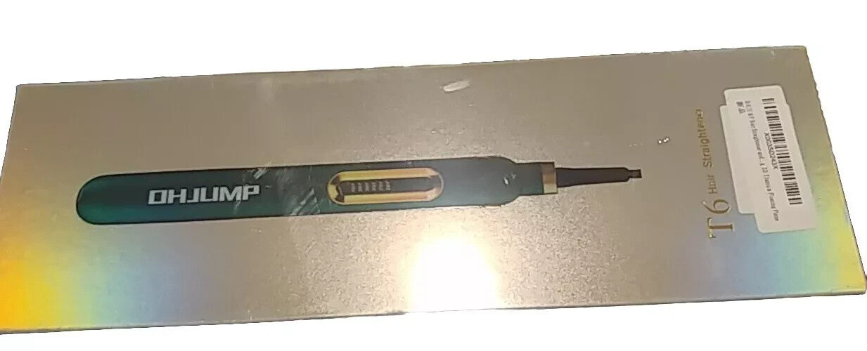 T6 Hair Straightener 3 Halo Ionic Flat Iron Color: Black