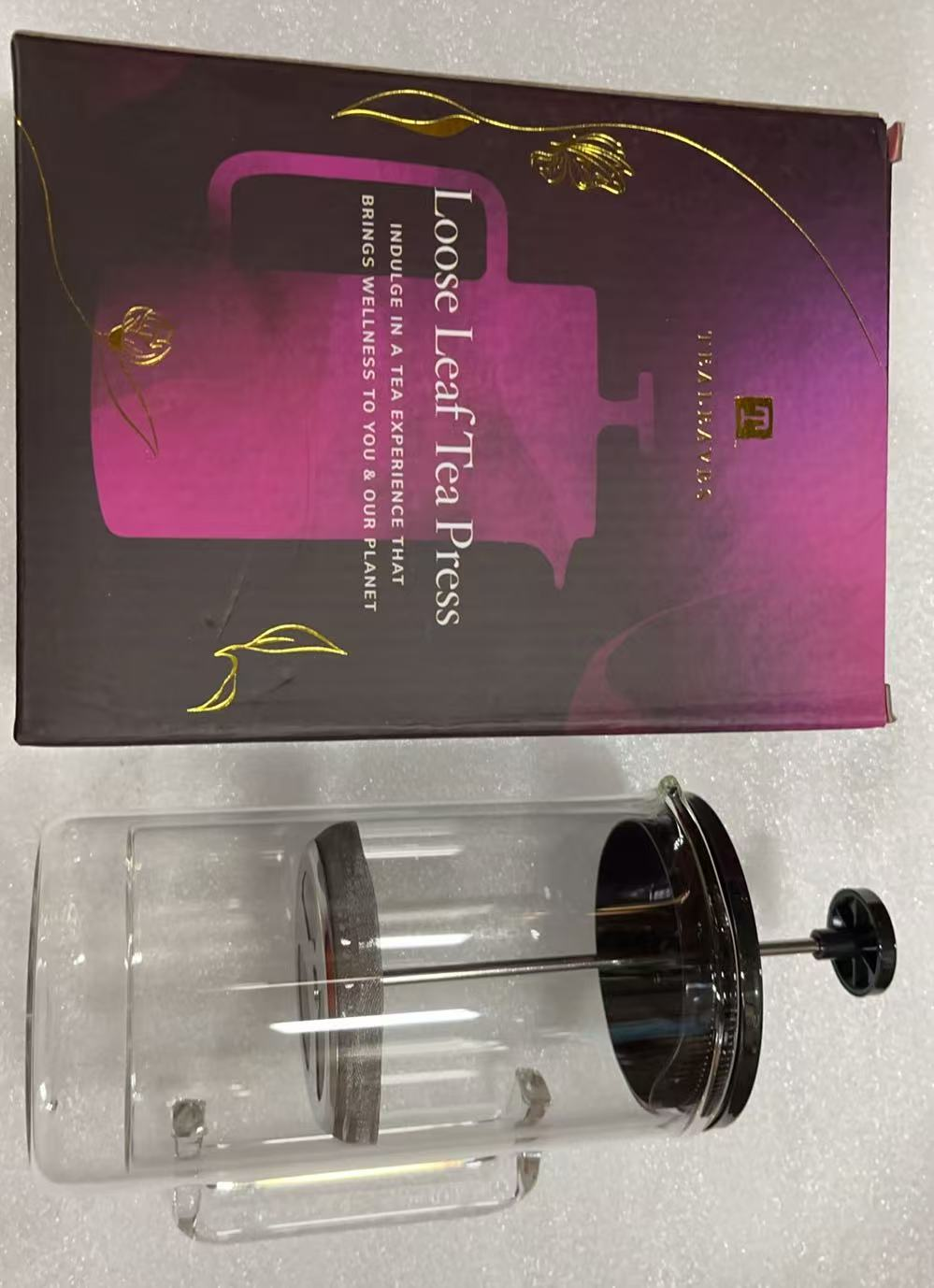 This Loose Leaf Tea Press offers effortless precision, allowing your favorite te