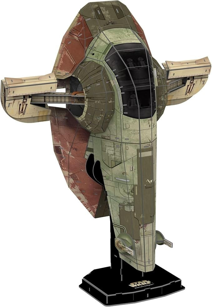 4D Puzzle – Star Wars: The Mandalorian: Boba Fett’s Starfighter – 130 Paper Mode