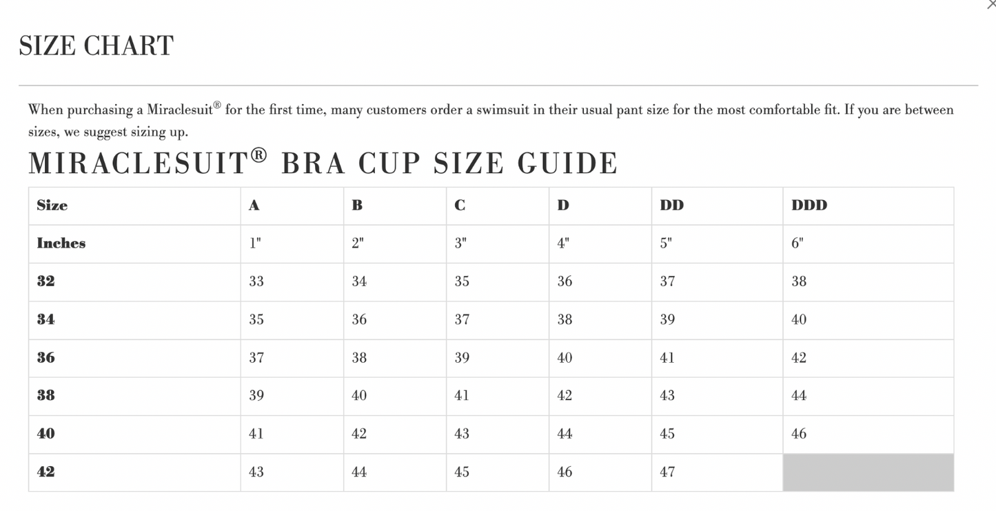 Miraclesuit 6516626 Razzle Dazzle Tankini Top Azul Size 8 $130