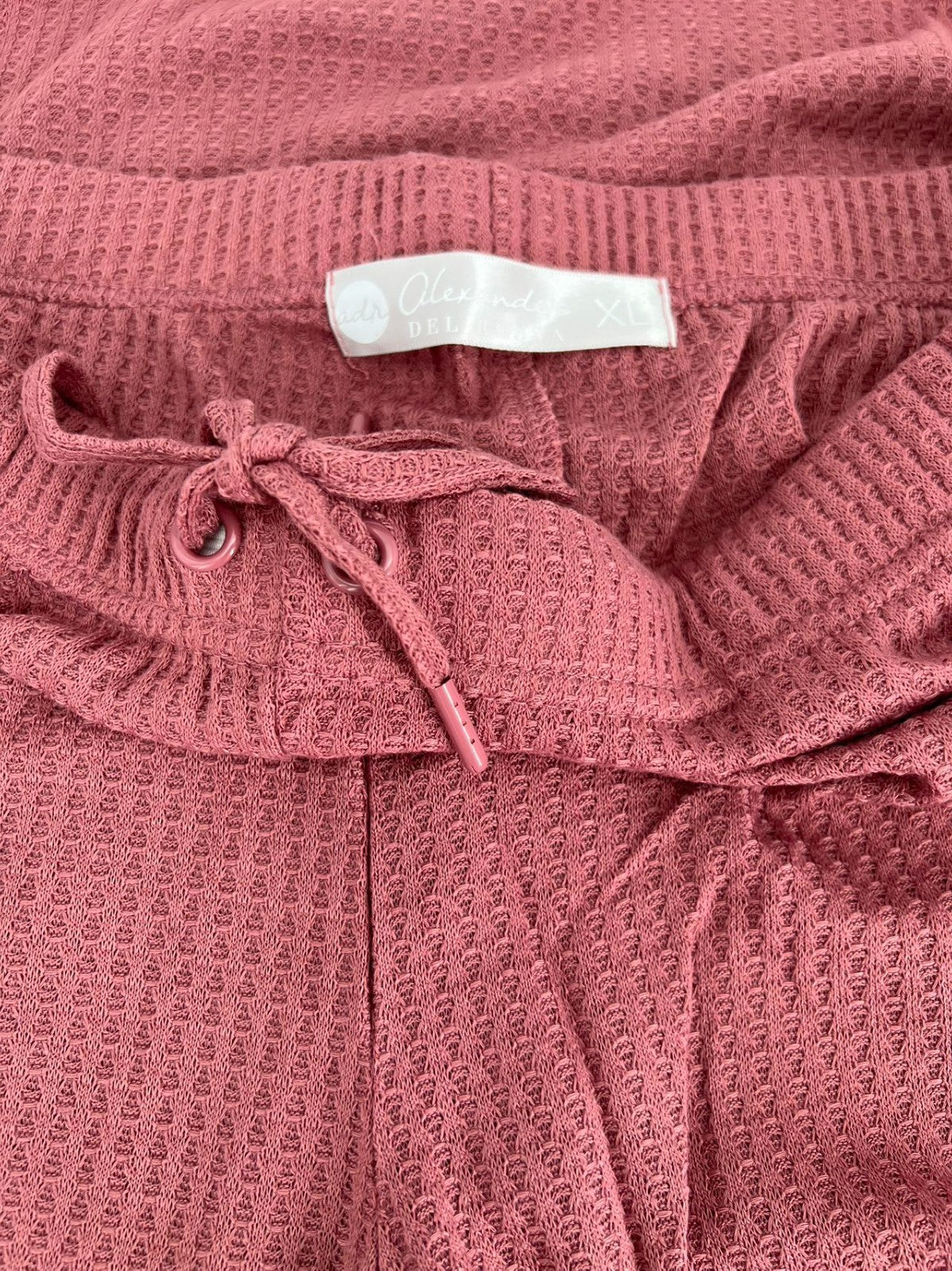 Cami Top & Pants, Pajamas with Pockets, Spaghetti Straps Rose Taupe SiZE XL