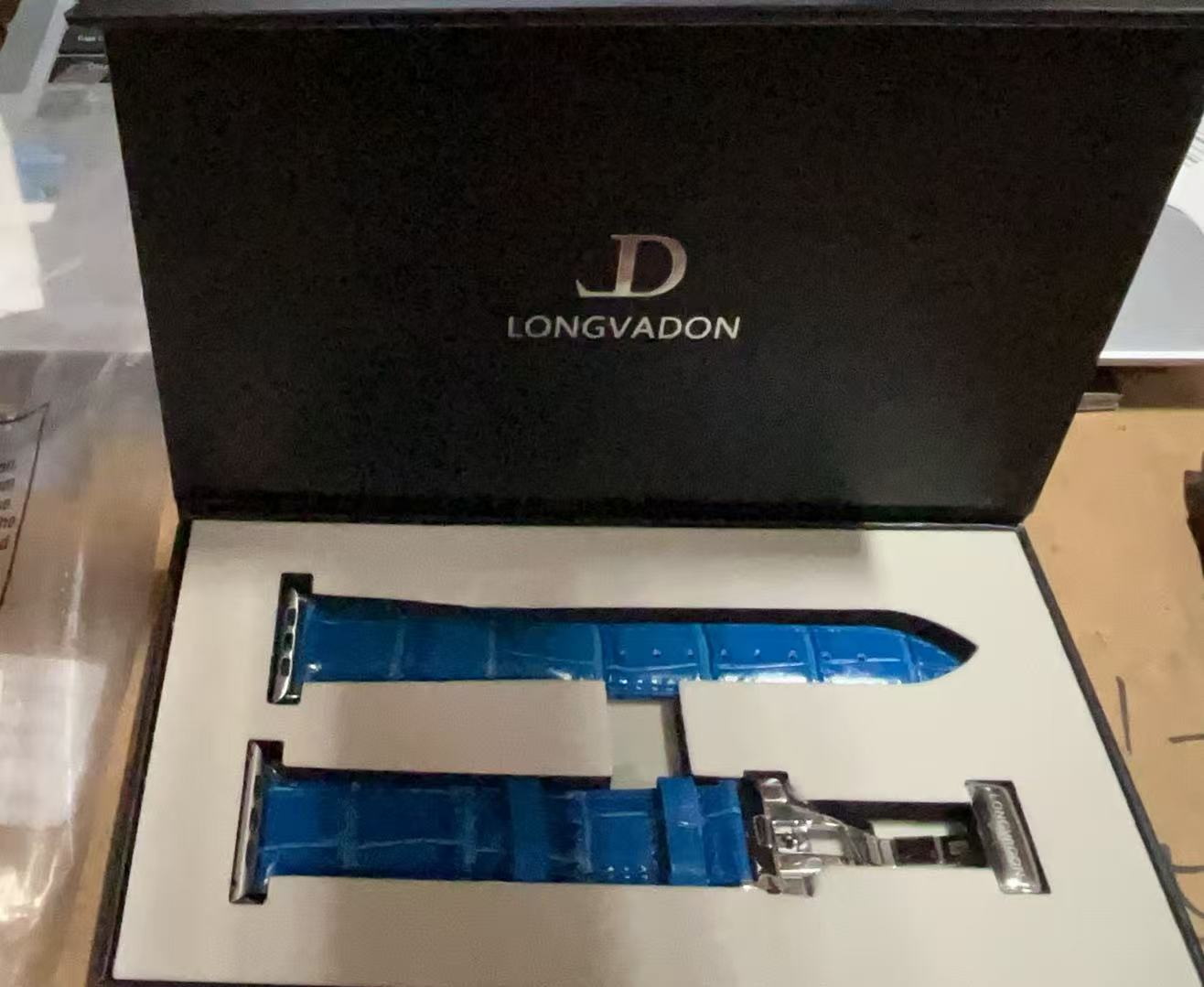 Watch Band Mediterranean Blue/Silver