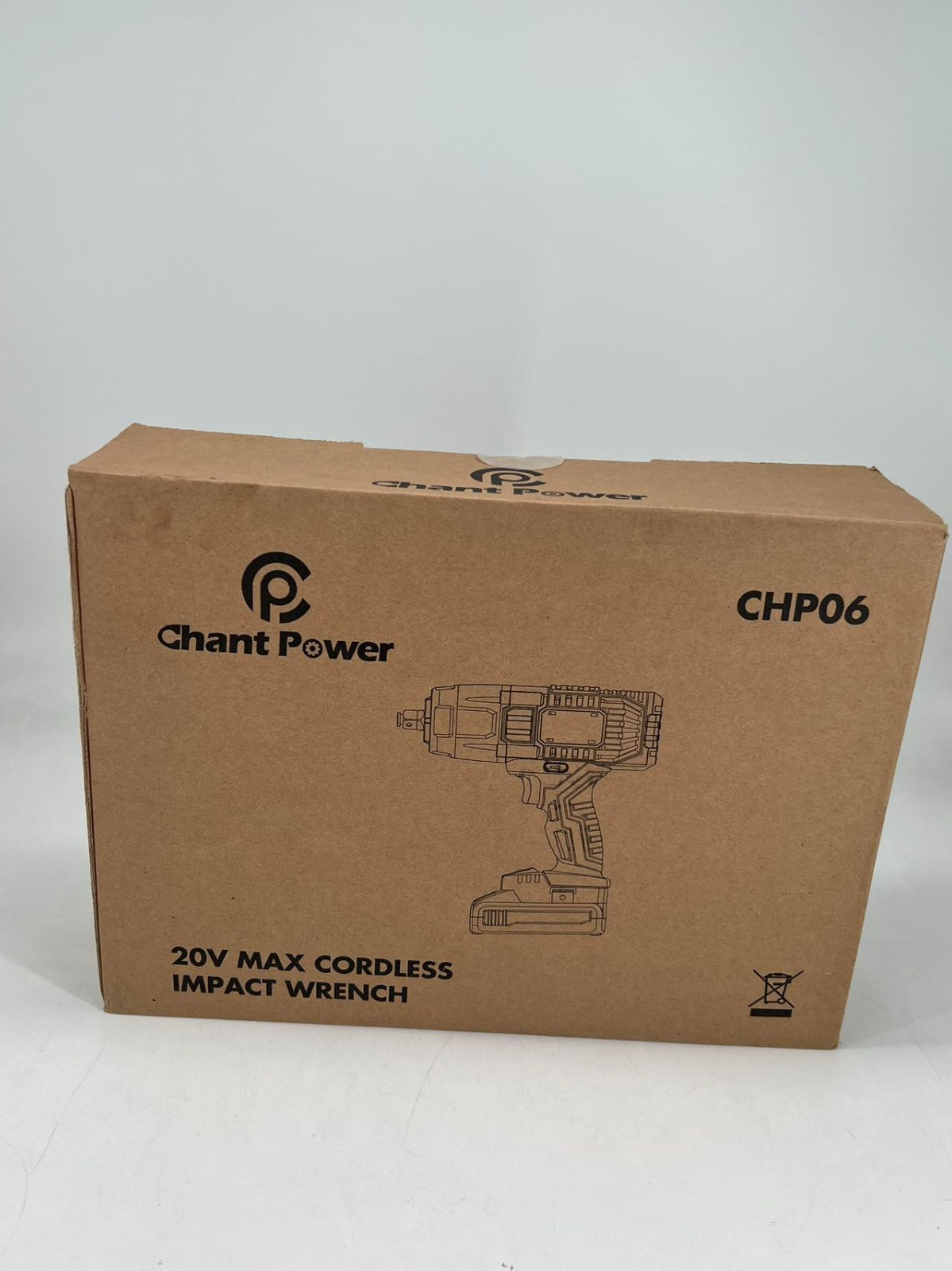 20V 2.5Ah Battery Cordless Impact Wrench w/ Battery