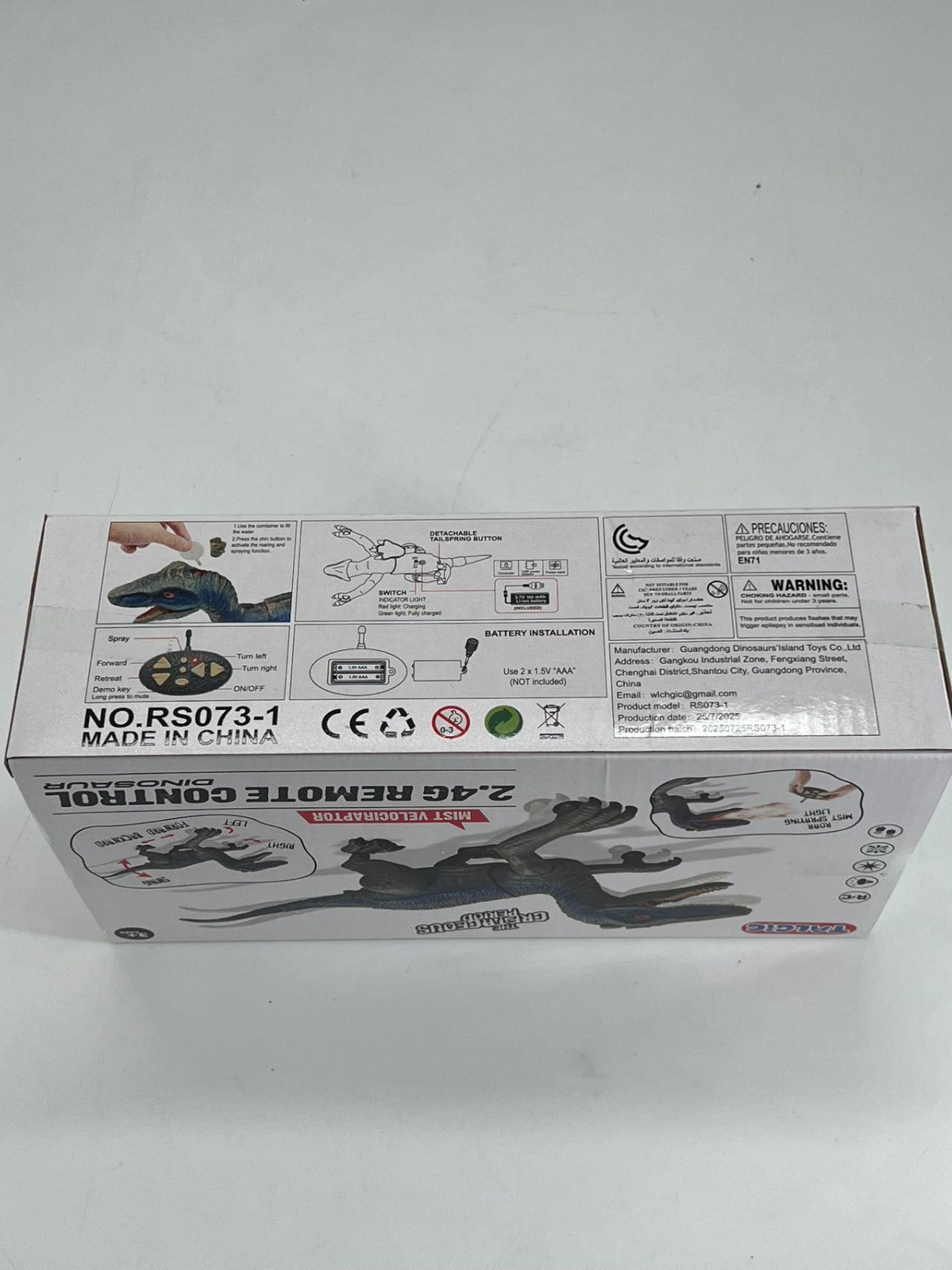 Dinosaur Toys for Kids, 2.4GHz Remote Control Dinosaur.