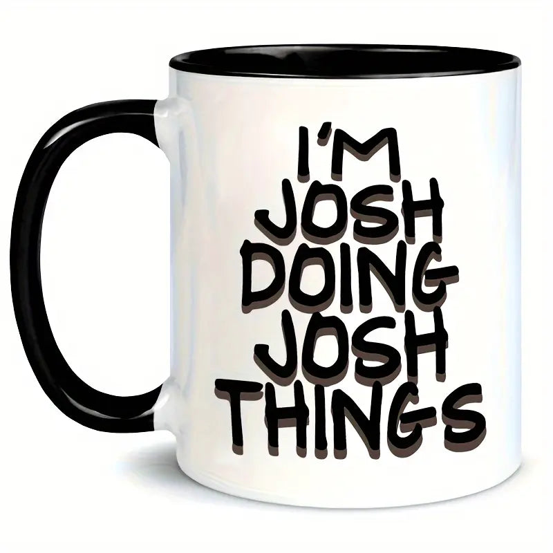 Custom “Doing ___ Things” Ceramic Mug – 11oz Motivational Gift Cup