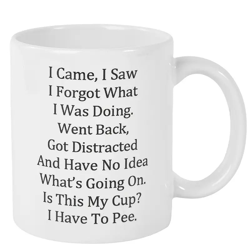 Custom Double-Sided Funny Coffee Mug – Gift for Friends, Mom, Office & More
