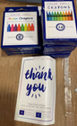 Color Swell Bulk Crayon Packs - 4 Packs Large Neon Crayons and 4 Packs Classic C