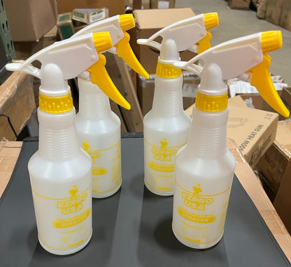 4 Pack) Great Value All Purpose Plastic Spray Bottle (11.8 fl oz)-Yellow