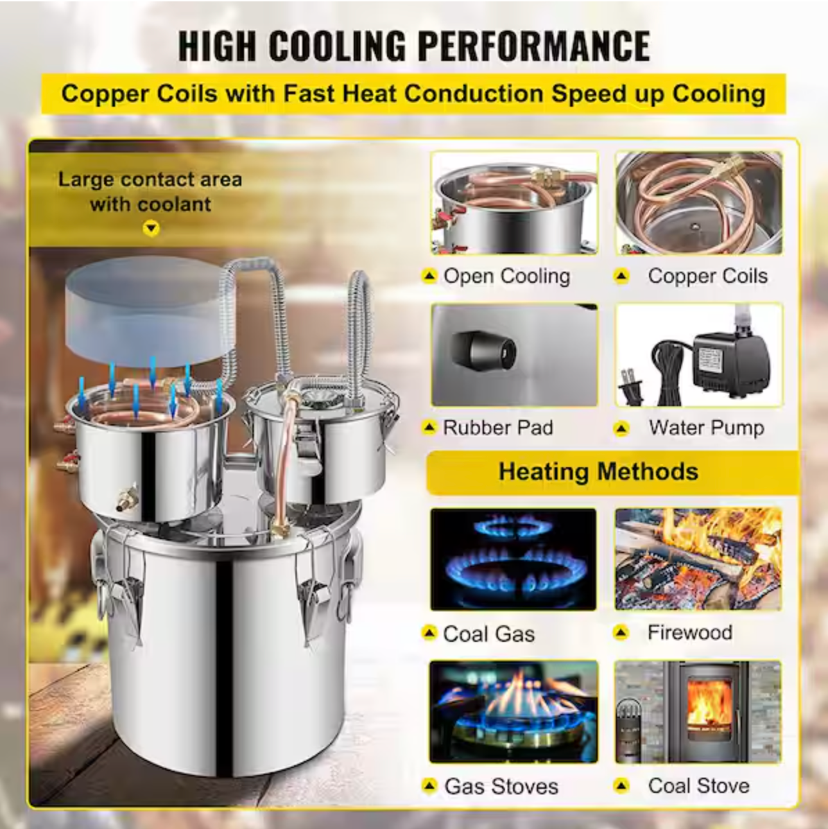 5 Gal Water Alcohol Distiller Alcohol still