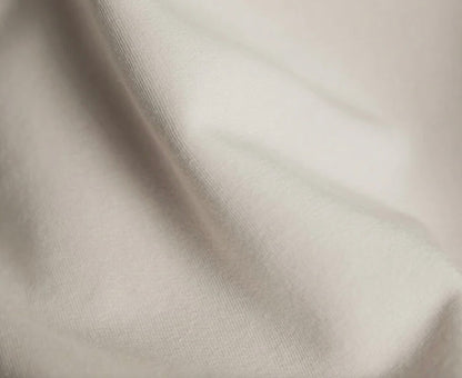Fleece T-Shirt Dress COLOR— Bone Size L
