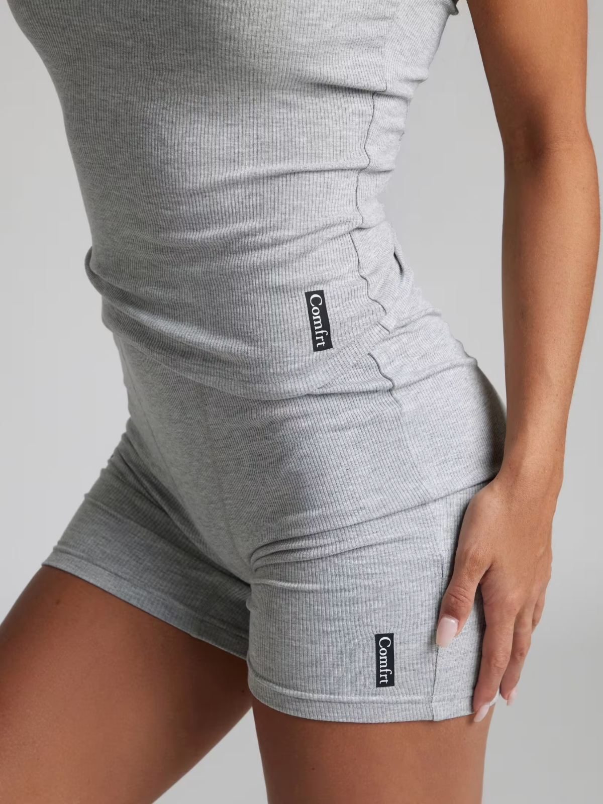 Ribbed Boxer Size : S    Colors : Slate