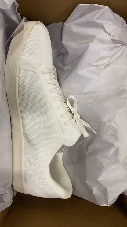 Kizik Irvine White Womens Athletic Sneaker size men 13 women 14.5