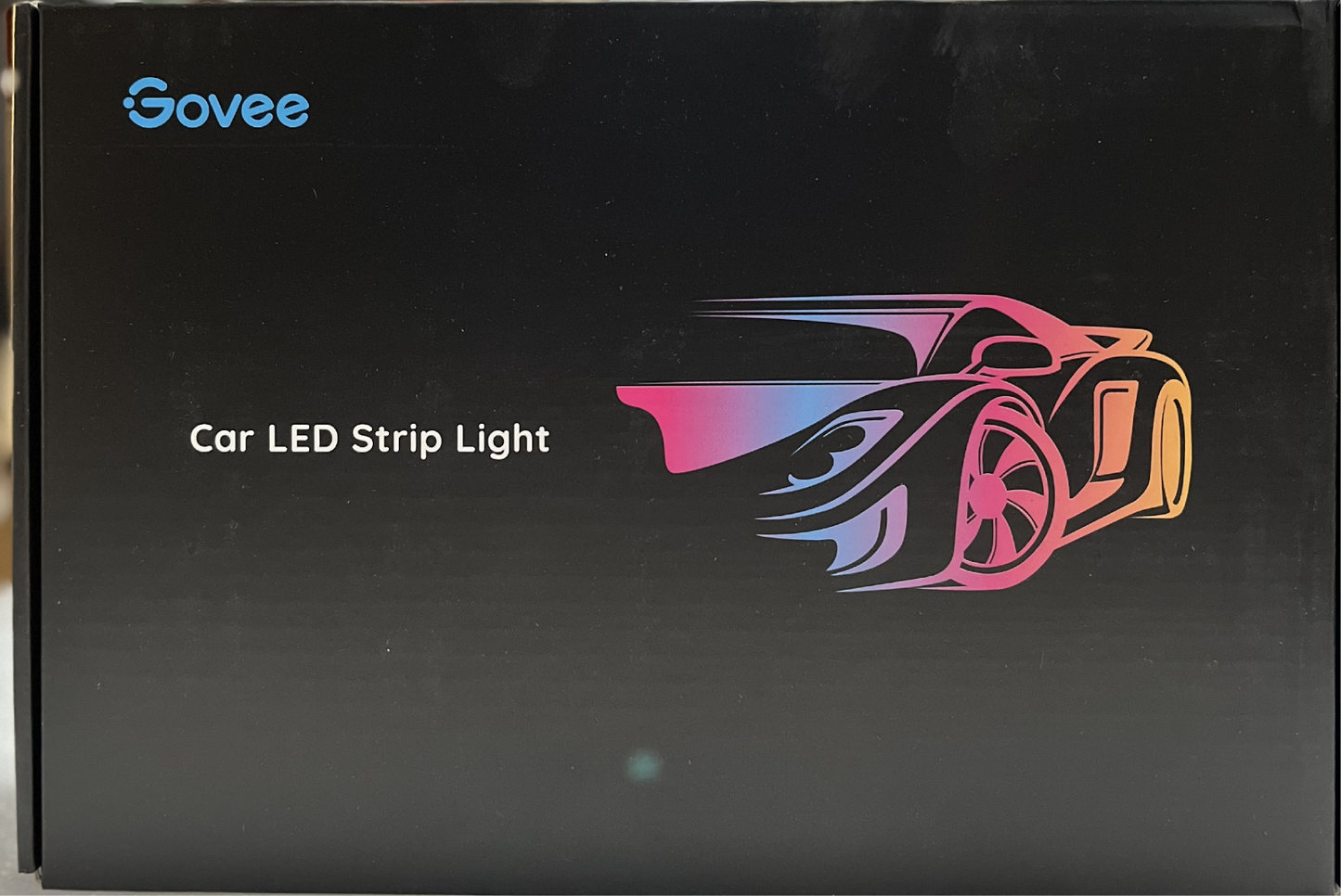 Govee  Car Lights LED Strip Light H6185 2x120cm+2x90/2x3.94ft+2x2.95ft 18W