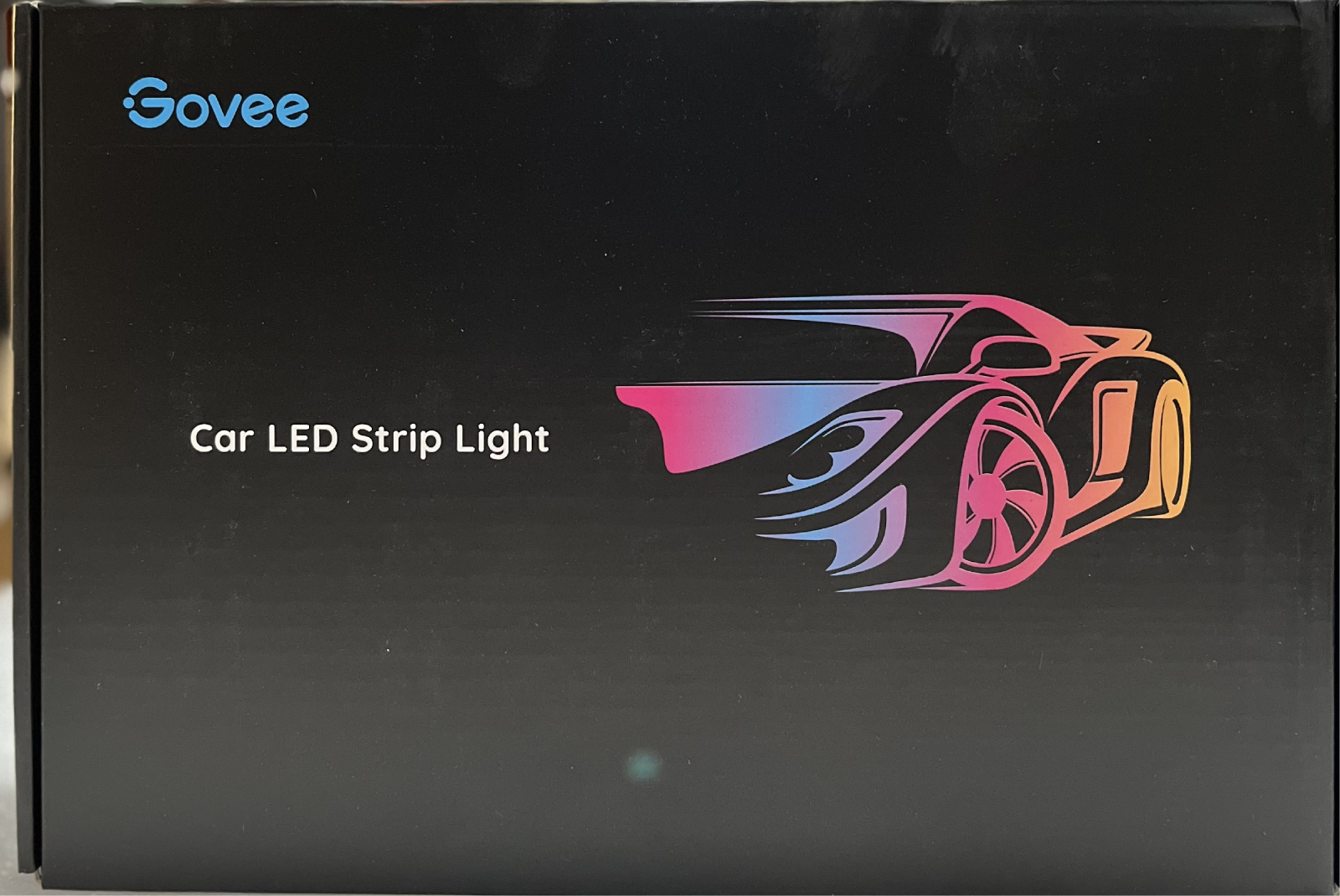 Govee  Car Lights LED Strip Light H6185 2x120cm+2x90/2x3.94ft+2x2.95ft 18W