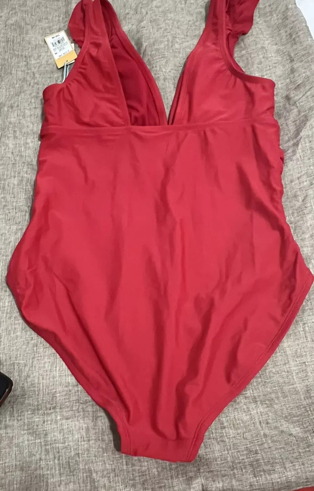 Kana Sol Red/ One Piece Swimsuit tummy control size M