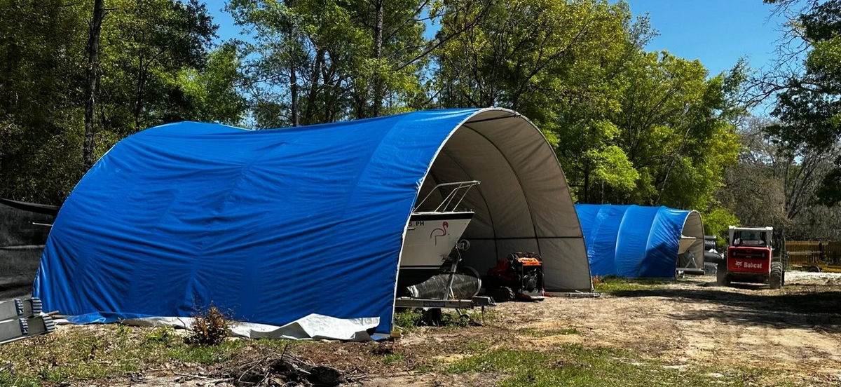 Pond Liner 20 ft. x 25 ft. 20 Mil Thickness High Tensile Sunlight-proof Flexible