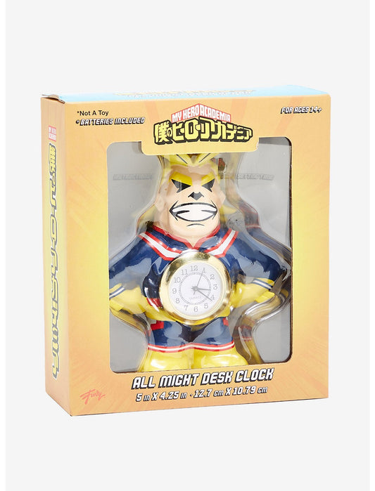 ALL MIGHT DESK CLOCK NEW