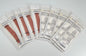 10-Pack M  Champagner  Solid Loop Watch Bands 0.8 x 6 Inch , Fits 38mm/40mm/41mm