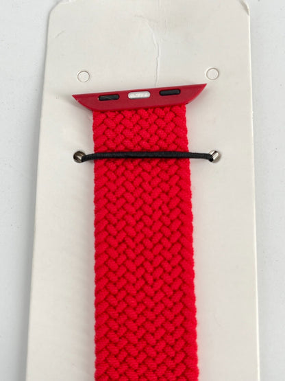 10-Pack  XS   Red  Loop Watch Bands 0.8 x 5.1 Inch , Fits 38mm/40mm/41mm