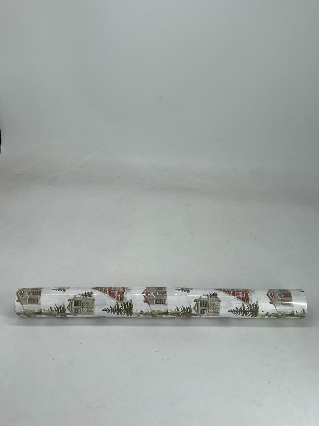 White Christmas gift wrapping paper