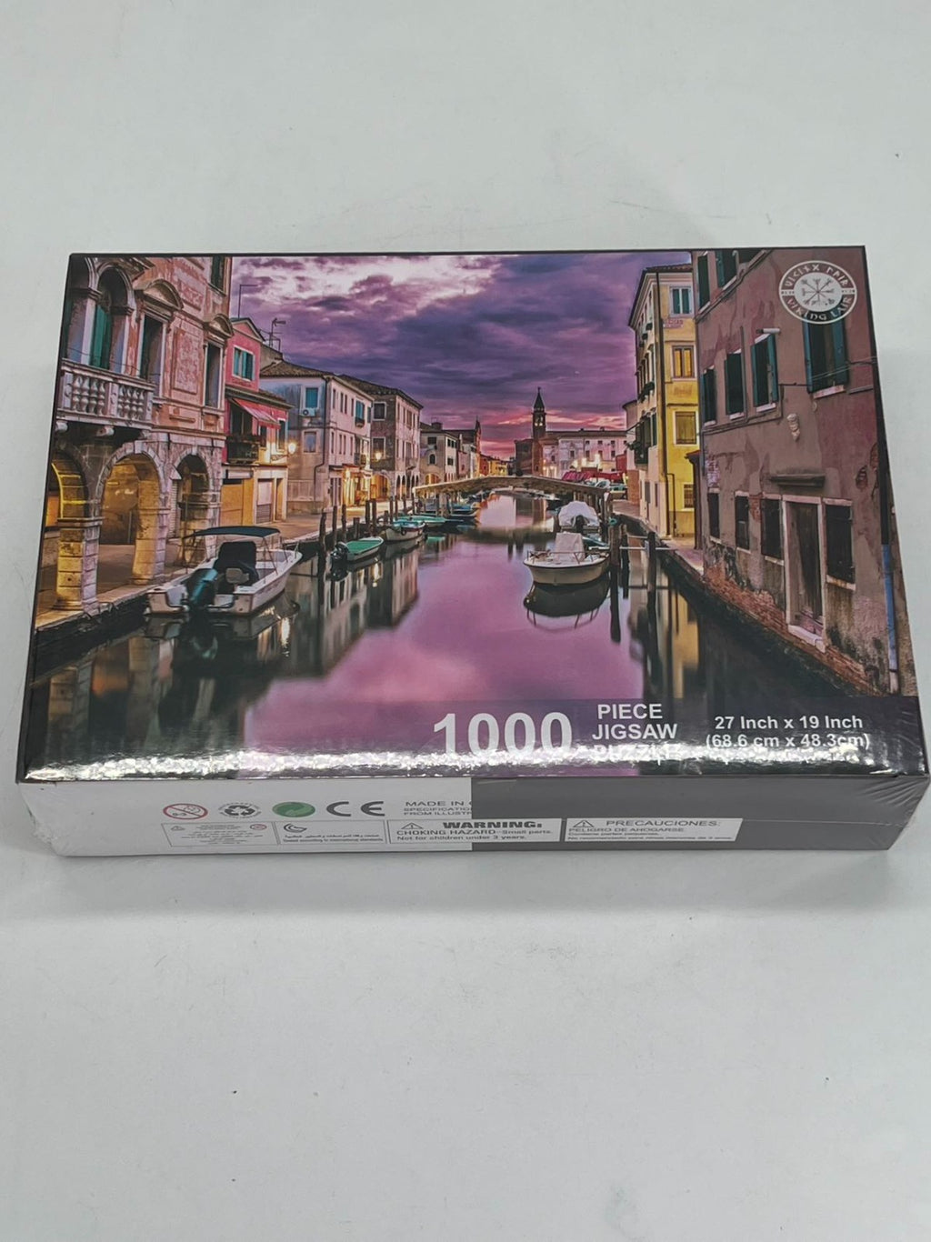 purple venice - 1000 Piece Jigsaw Puzzle