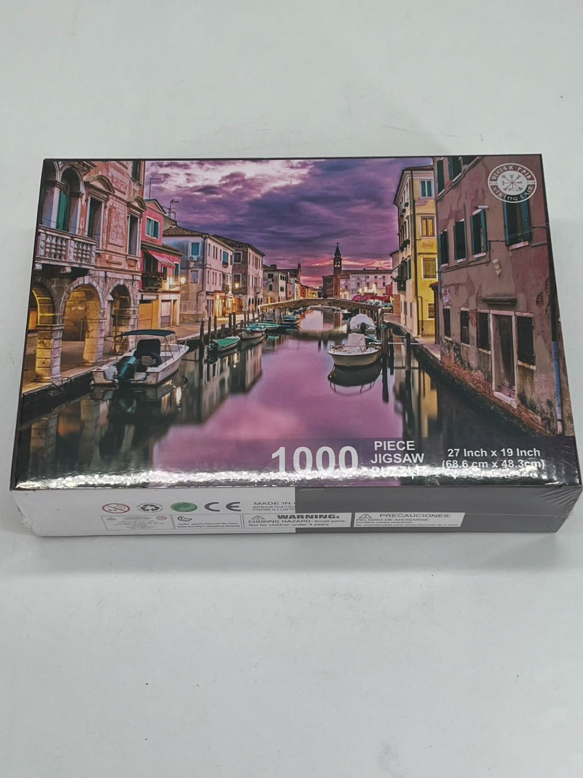 purple venice - 1000 Piece Jigsaw Puzzle