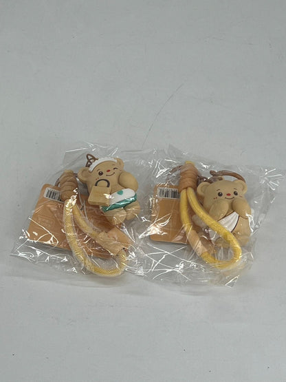 2pcs Golden Bear Charm — Honey Edition