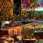 Solar LED String Lights  Bubble Ball Fairy Lights Decorations Xmas Garden