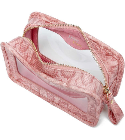 Daisy Rose Cosmetic Toiletry Make Up Travel Bag Waterproof&TSA Approved One_Size