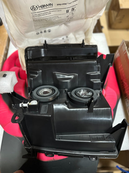 2007–2013 Chevy Silverado Halogen Headlights (Pair, Chrome Housing)