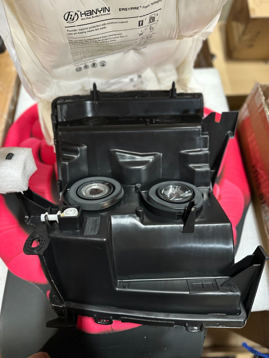 2007–2013 Chevy Silverado Halogen Headlights (Pair, Chrome Housing)