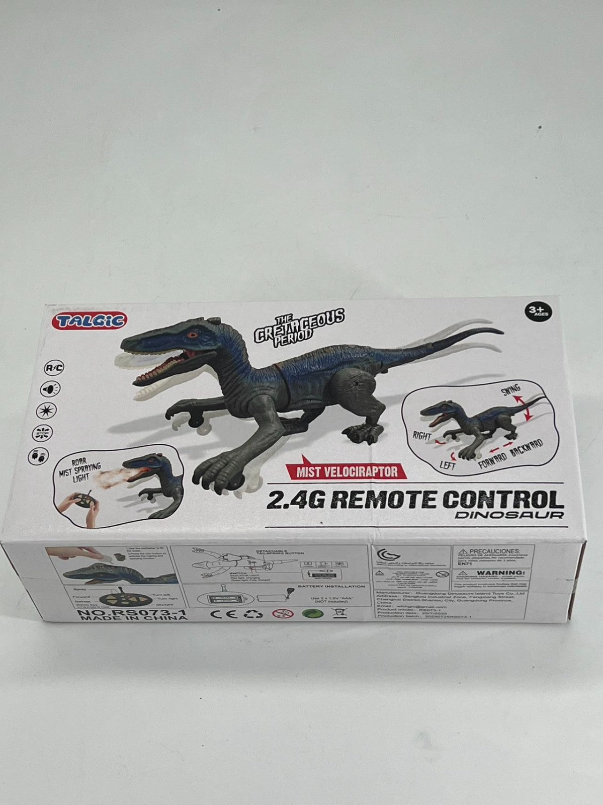 Dinosaur Toys for Kids, 2.4GHz Remote Control Dinosaur.