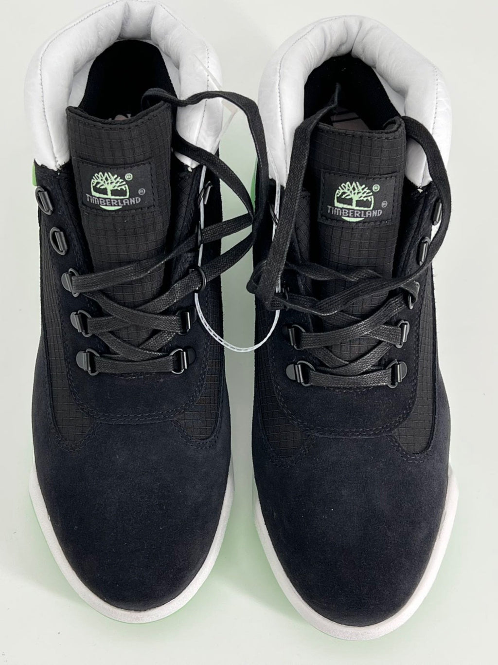Timberland Men's CNSTNT: DVLPMNT WaterproofField Boot Black Suede/Green Size 10