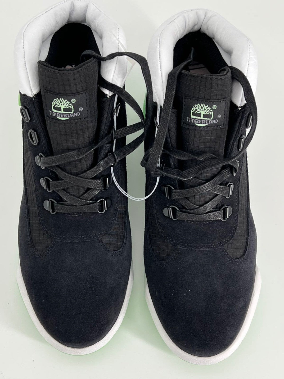Timberland Men's CNSTNT: DVLPMNT WaterproofField Boot Black Suede/Green Size 10