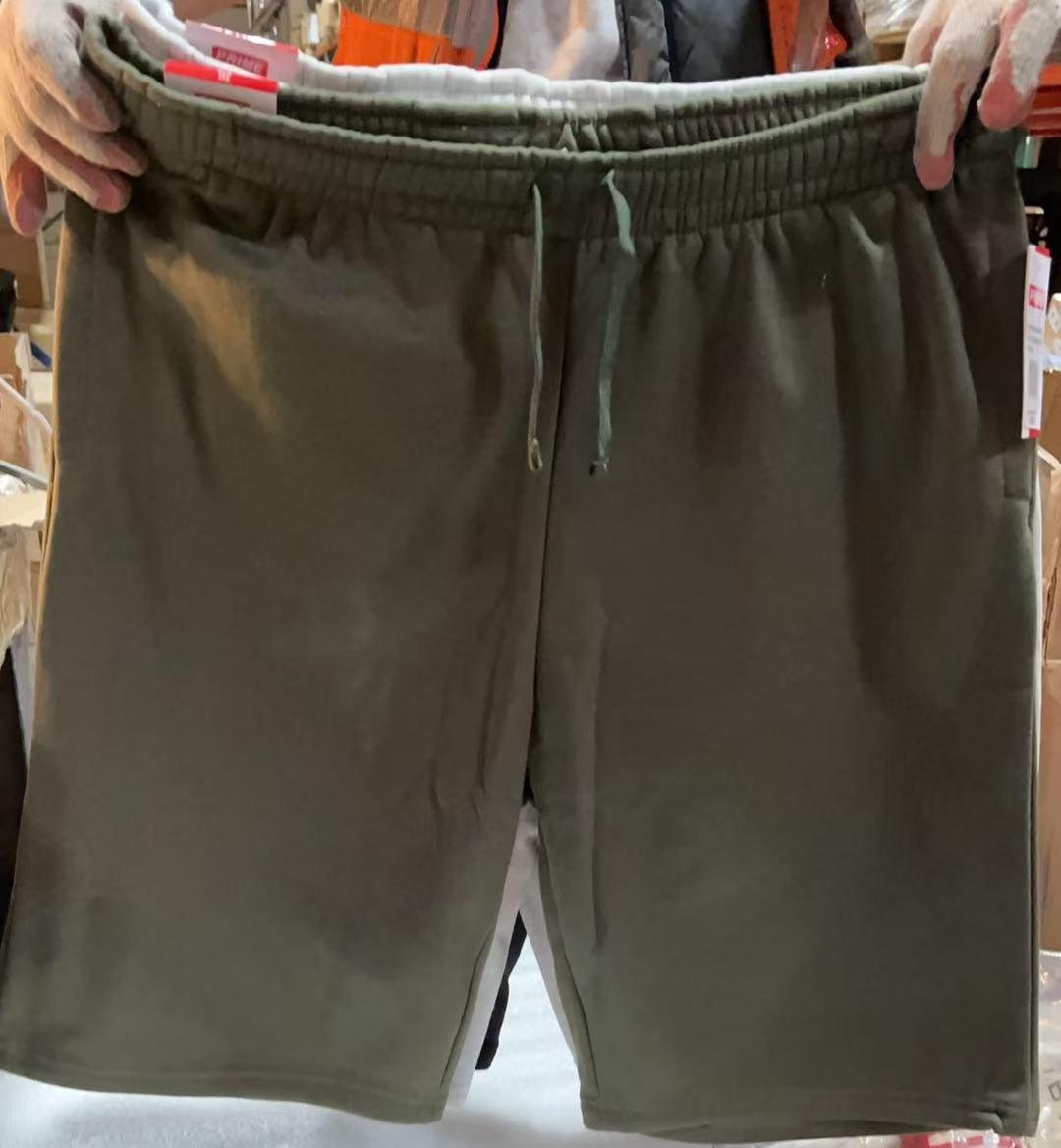 3PCPRIME Carnival Creations  polyester Shorts  HEATHER GREY/BLACK /OLVESIZE: 3XL