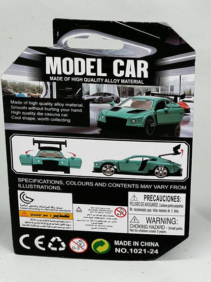 4 pieces in 4 colors, 3+ children’s 3-door toy car