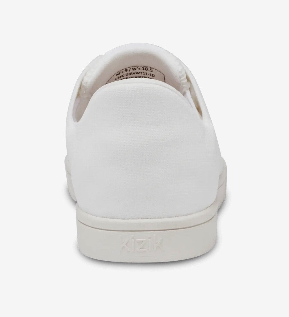Kizik Irvine White Womens Athletic Sneaker size men 13 women 14.5