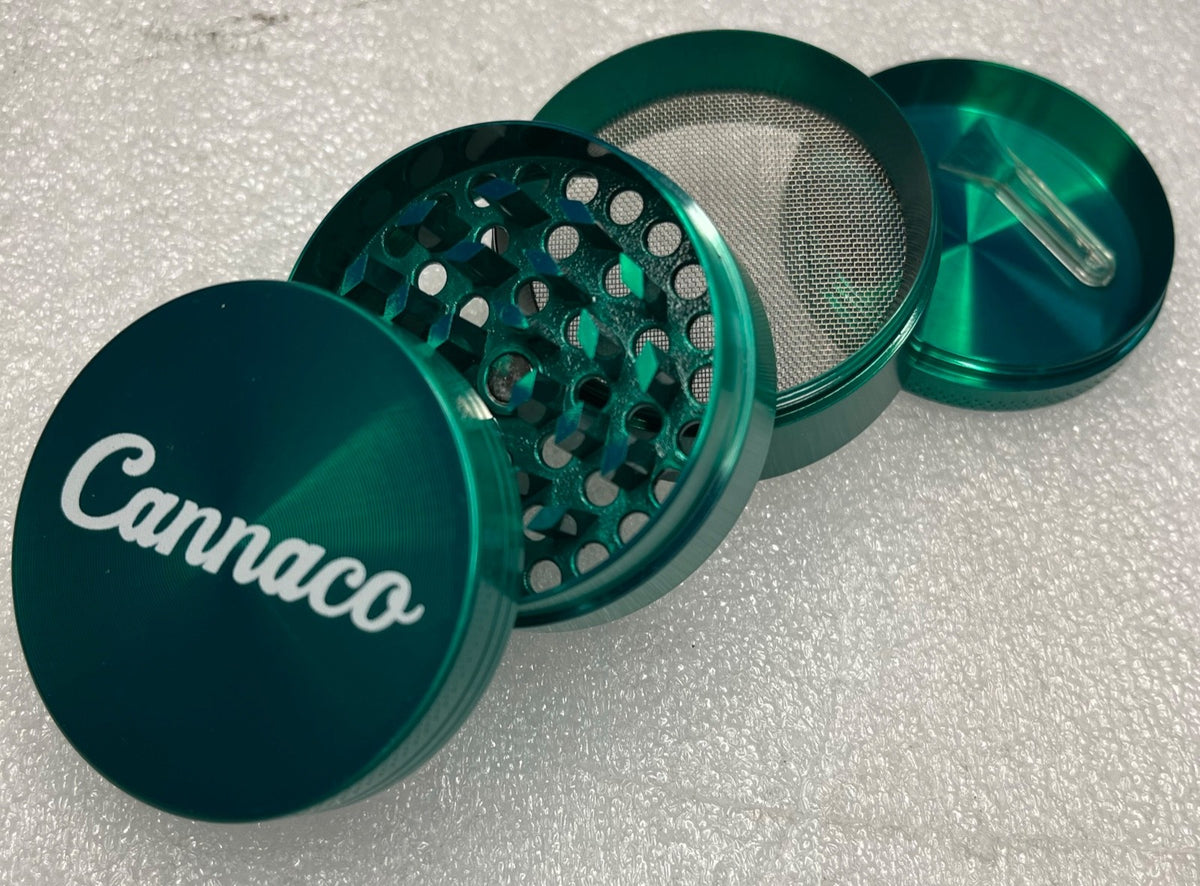 2 Inch 4 Piece Metal Herb Spice Tobacco Grinder 50mm Grinder Crusher – Color Sen