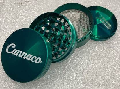 2 Inch 4 Piece Metal Herb Spice Tobacco Grinder 50mm Grinder Crusher – Color Sen