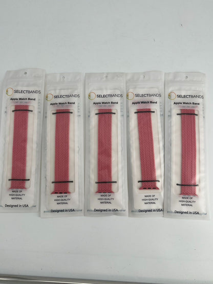 5-Pack S Aztec pink  Loop Watch Bands 0.8 x 5.6 Inch Fits 38mm/40 mm/41mm  Case