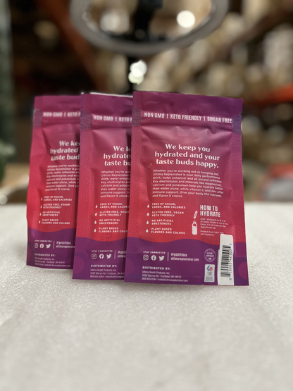 Electrolyte Mix 3 packs Variety ——include 18 sachets.