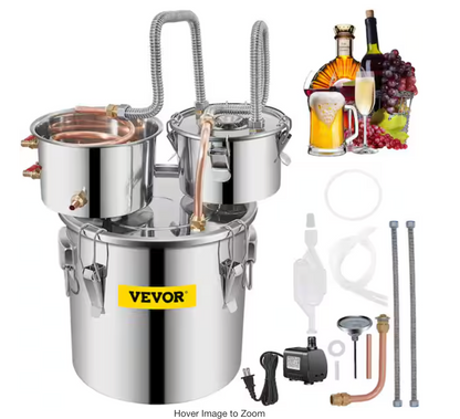 3 Gal Water Alcohol Distiller Alcohol still