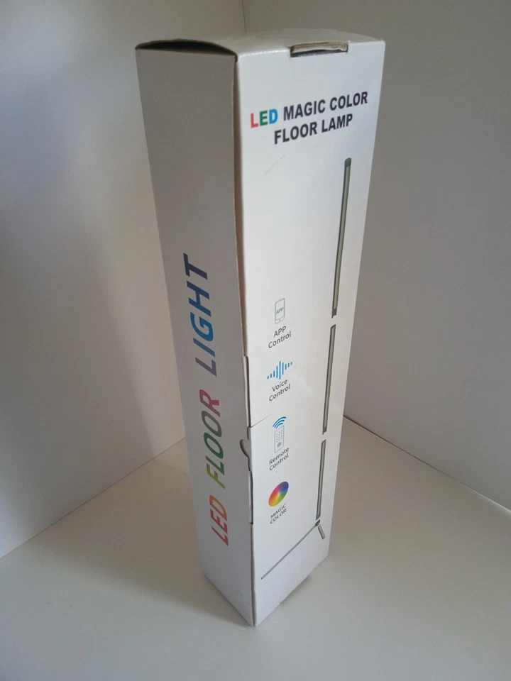 CYZAM LED MAGIC Color Floor Lamp New In Box With Remote EB2